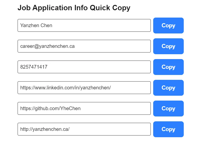 Job Copy Paste Helper